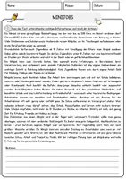 Vorschau - Arbeitsblätter - Minijobs Arbeitsblätter mit Fragen + Lösungen Wirtschaft Leseverstehen und Wortschatz - Seite 1