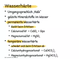 Vorschau - Präsentationen/Tafelbilder - Folien Wasserkreislauf Wasserhärte - Seite 2