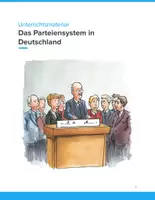 Vorschau - Unterrichtsreihen - Das Parteiensystem in Deutschland – Unterrichtsmaterial für Klasse 5–9 - Deckblatt