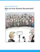 Vorschau - Unterrichtsreihen - Was ist eine direkte Demokratie? – Unterrichtsmaterial für Klasse 5–9 - Deckblatt