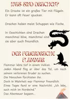 Vorschau - Fördermaterial/Inklusion - Lesekartei: Die geheimnisvolle Welt der Drachen - Seite 2