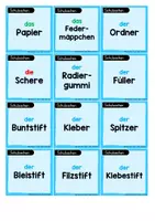 Vorschau - Spiele - Schulsachen - Lernspiele mit Kärtchen (DaF / DaZ) - Seite 2