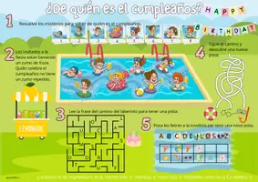 Vista previa - Unidades / Secuencias / Situaciones de Aprendizaje - Pósters Pasatiempos Verano - página 2
