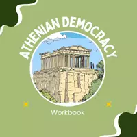 Vorschau - Unterrichtsreihen - Athenian Democracy – Complete Civics Worksheet Resource - Deckblatt