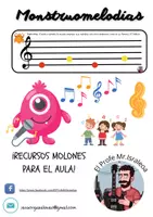 Vista previa - Juegos / Gamificación - Monstruomelodías. - Portada