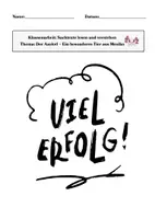 Vorschau - Klassenarbeiten - Klassenarbeit: Sachtexte lesen und verstehen - Thema: Der Axolotl - Deckblatt