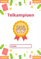 Voorbeeld - Telkampioen 1ste leerjaar/groep 3 - Pagina 1