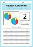 Voorbeeld - Mijn getallenboek 1ste leerjaar/groep 3 - Pagina 3