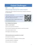 Vorschau - Audio-Dateien - Reducing Your Carbon Footprint (Listening Comprehension / Hörverständnis) - Seite 1