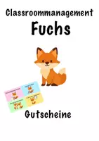 Vorschau - Anderer Materialtyp - Gutscheine Fuchs - Deckblatt