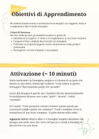 anteprima - Piani di lezione - Strutturare Frasi Semplici: Piano di Lezione - Pagina 1