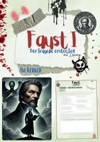 Vorschau - Unterrichtsreihen - Faust I von Goethe: „Im Kerker – Gretchens Zerrissenheit verstehen“ – Szenenanalyse mit Tiefgang! (11. & 12. Klasse | Deutsch | Abitur | Oberstufe | Drama) - Deckblatt