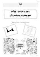 Aperçu - Feuilles d'exercices - Vocabulaire CM1 : Exercices - Corrigés - Page 1