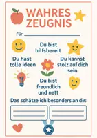 Vorschau - Anderer Materialtyp - Wertschätzendes Zeugnis ohne Noten - Seite 2