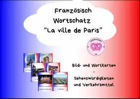 Vorschau - Bildkarten - Wortschatz Französisch - La ville de Paris - Seite 1