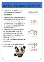 Vorschau - Poster - Bunte Poster zum schriftlichen Rechnen - Seite 3