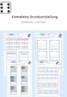 Vorschau - Unterrichtsreihen - Einmaleins Grundvorstellung-Arbeitsblätter zur 6er-Reihe - Deckblatt