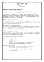 Vorschau - Arbeitsblätter - All about me Year 6 Englisch Klasse 6 Back to School Steckbrief - Seite 1