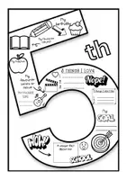 Vorschau - Arbeitsblätter - All about me Year 5 Klasse 5 Englisch Back to School Steckbrief - Seite 2