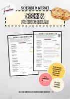 Vorschau - Arbeitsblätter - 🍪🌐 Cookies im Internet - für Kinder erklärt! - Deckblatt