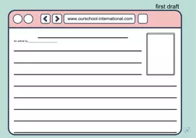 Vorschau - Arbeitsblätter - Materialpaket - Homepage-Artikel erstellen (Englisch) - Seite 2