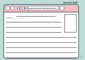 Vorschau - Arbeitsblätter - Materialpaket - Homepage-Artikel erstellen (Englisch) - Seite 3