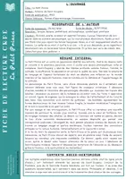 Aperçu - Fiches - Fiche de lecture Le Petit Prince - Page de couverture