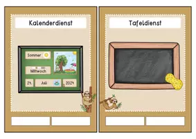 Vorschau - Poster - Klassendienste - Faultierklasse - Seite 3