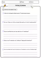 Vorschau - Arbeitsblätter - Fronleichnam Arbeitsblätter mit Fragen + Lösungen Religion Lesetext - Seite 3
