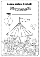 Vorschau - Arbeitsblätter - Zirkusheft Lesen und Knobeln - Seite 1