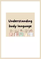 Vorschau - Arbeitsblätter - Understanding body language (grade 7) - Deckblatt