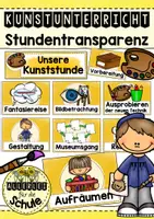 Vorschau - Poster - Stundentransparenz für den Kunstunterricht - Deckblatt