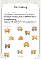 Vorschau - Präsentationen/Tafelbilder - Geburtstagskalender Klassentier Fuchs - Seite 1