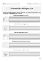 Vorschau - Stundenentwürfe - Sätze schreiben - Sommerliche Schreibübungen - 26 Seiten, zweifach differenziert - Seite 1