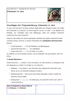 Vorschau - Arbeitsblätter - Fachbegriffe der Informatik: Klammern - Deckblatt