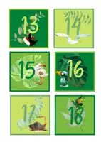 Voorbeeld - Dagen - maanden - jaar kalender thema geluksvogels - Pagina 2