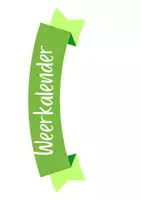 Voorbeeld - Weerkalender en maandkalender - Voorblad