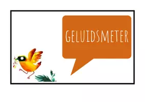 Voorbeeld - Geluidsmeter thema geluksvogels - Voorblad
