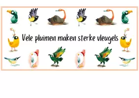 Voorbeeld - Banner deur thema geluksvogels - Pagina 3