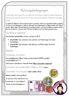 Vorschau - Arbeitsblätter - Arbeitsblätter: Rechnen mit EURO & CENT im ZR 10 - Seite 1