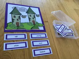Vorschau - Aufgabenkarten - Adjektive ordnen - Deckblatt