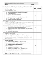 Vorschau - Arbeitsblätter - Test Chemie Oberstufe: pH-Werte (bearbeitbar) - Deckblatt