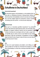 Vorschau - Unterrichtsreihen - Schulferien in Deutschland FREEBIE & QUIZ - Seite 2