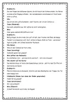 Vorschau - Arbeitsblätter - Lesetheater / Rollenspiel im Winter: "Die Schneespur" (3.-5. Klasse; Leseförderung; DaZ-geeignet) - Seite 1