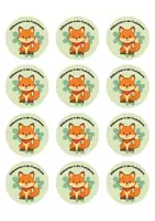 Vorschau - Bildkarten - Willkommensgruss Fuchsklasse Einschulung Buttons - Seite 2
