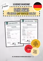 Vorschau - Arbeitsblätter - 🌐🔐 Fake News im Internet - für Kinder erklärt (deutsch) 🇩🇪 - Deckblatt