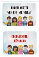 Vorschau - Arbeitsblätter - Knobelkartei im ZR 100 : Wer hat wie viele? (Fordermaterial) - Seite 2