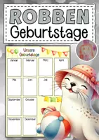 Vorschau - Poster - Robbenklasse Geburtstagskalender - Deckblatt