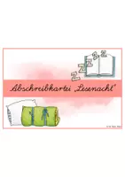 Vorschau - Stationenlernen - Lesenacht - Lese- & Abschreibkartei LA/Lateinische Ausgangsschrift - Seite 1