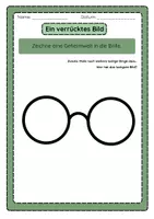 Vorschau - Arbeitsblätter - Ein verrücktes Bild - Lesen und malen für Zwischendurch! - Seite 3